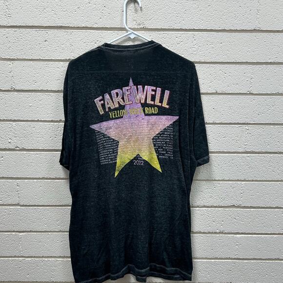 Elton John Farewell Yellow Brick Road Tour Band Tee size XXL - Picture 2 of 9